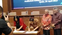 TANDATANGAN MOU ANTARA UNIVERSITAS NUSA LONTAR ROTE DENGAN UNIVERSITAS GUNADARMA